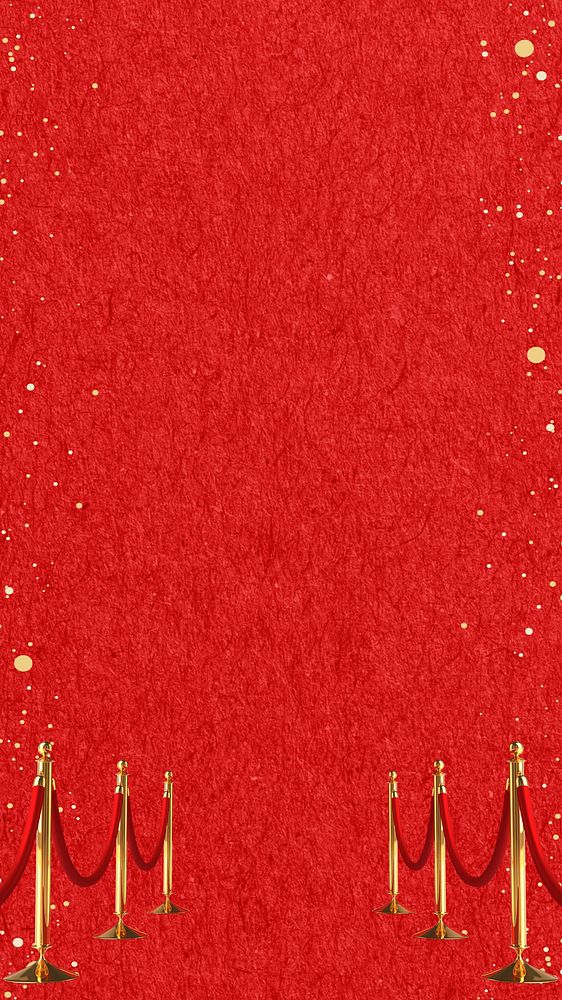 Red gold barricade iPhone wallpaper