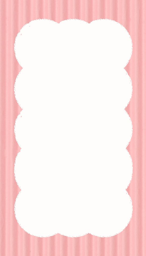 Pink striped frame iPhone wallpaper