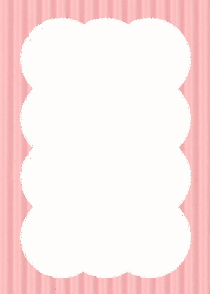 Pink striped frame background