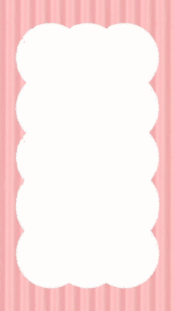 Pink striped frame iPhone wallpaper