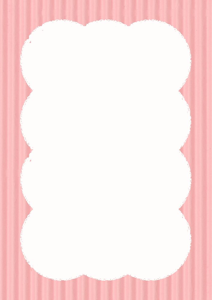 Pink striped frame background