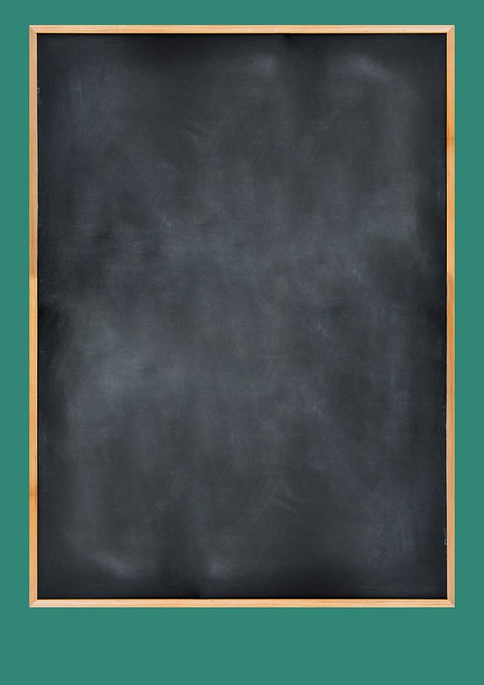 Classroom chalkboard frame background