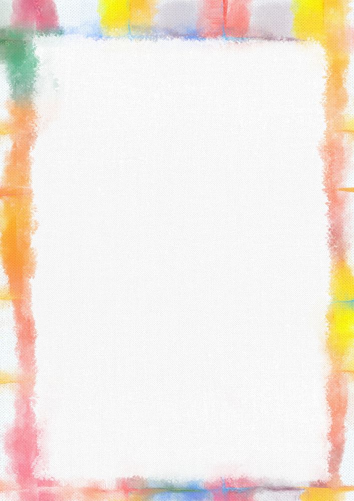 Colorful tie-dye frame background