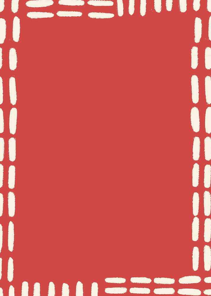 Red abstract frame background