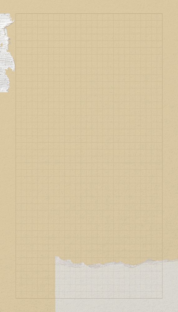 Brown cutting mat iPhone wallpaper, grid patterned design