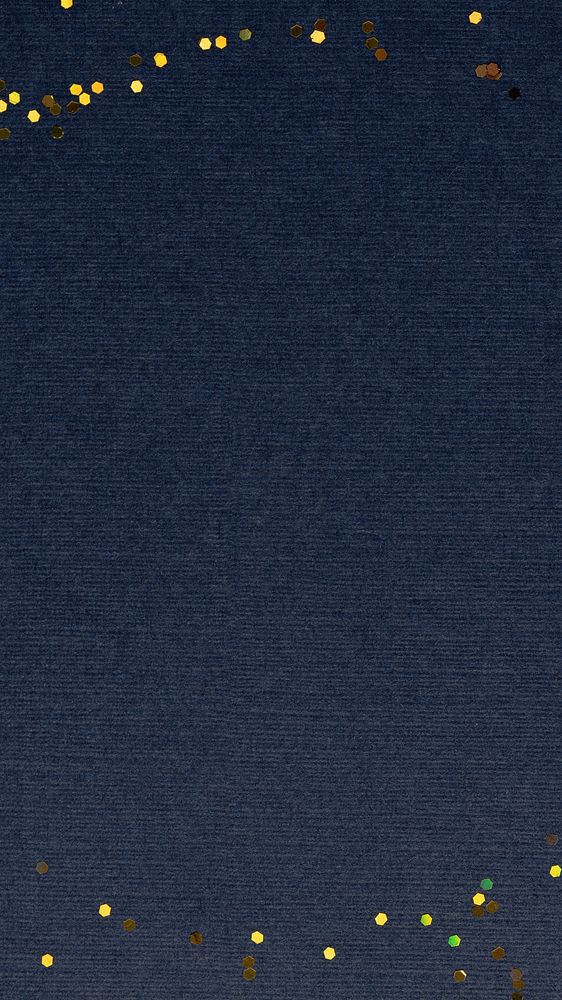 Dark blue textured iPhone wallpaper, glitter border frame