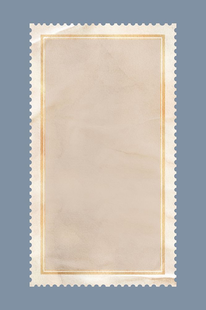 Stamp paper, rectangle shape