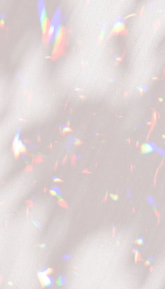 Aesthetic sparkly holographic phone wallpaper, pastel pink background