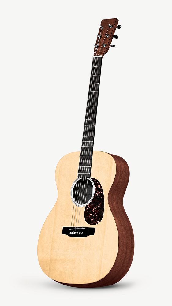 Acoustic guitar design element psd