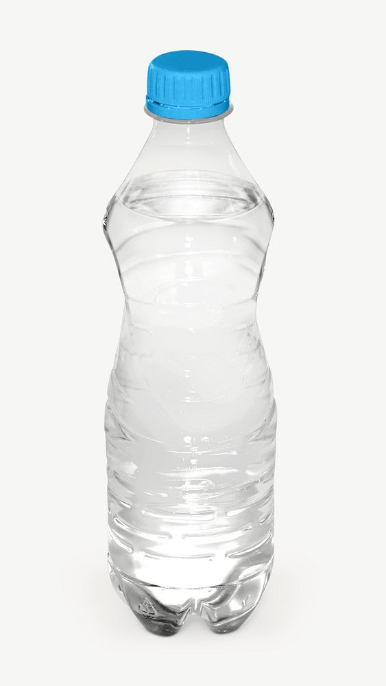 Bottled water design element psd