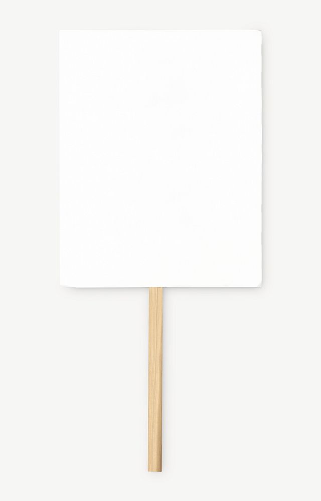 White blank sign psd.  Remixed by rawpixel. 