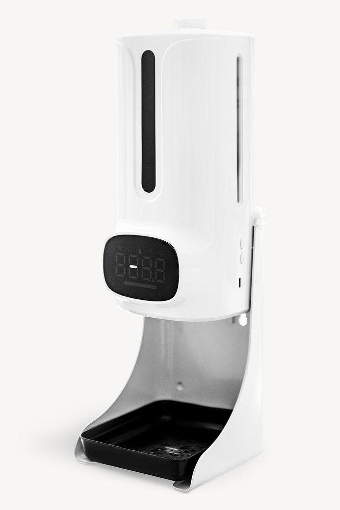 Sanitizing machine, isolated object on white