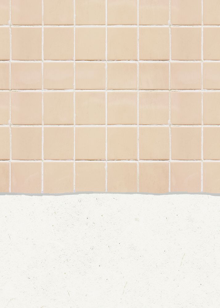 Beige grid wall background