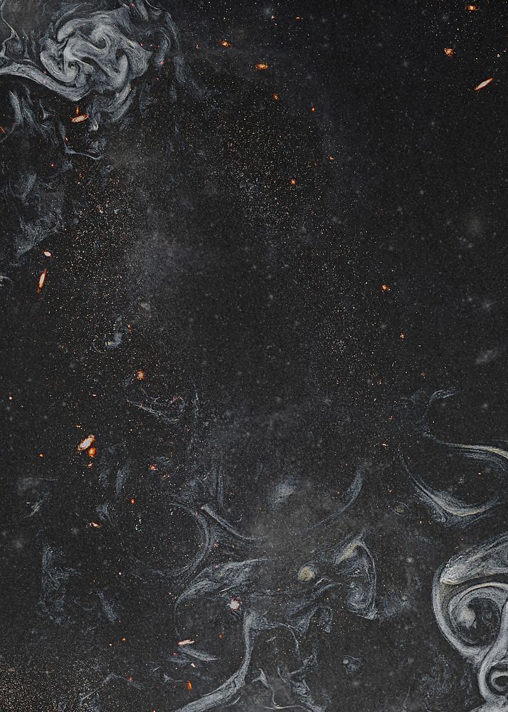 Black smoke marble background