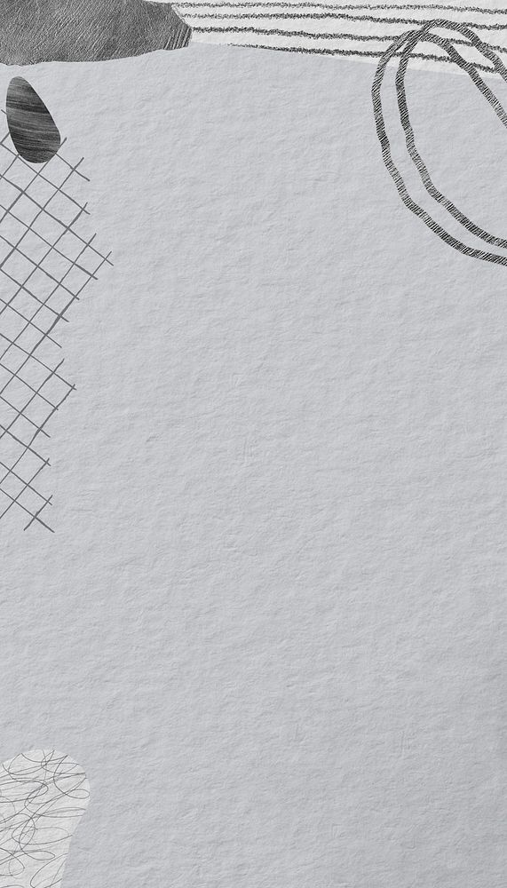 Gray paper textured iPhone wallpaper, abstract border