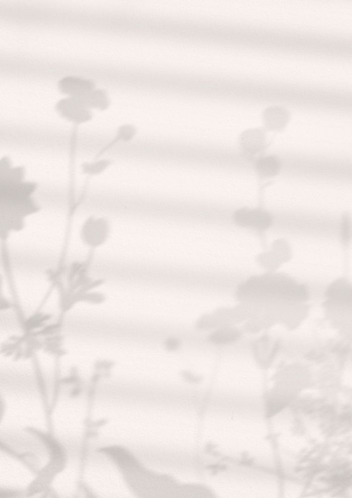 Flower shadow background, beige design