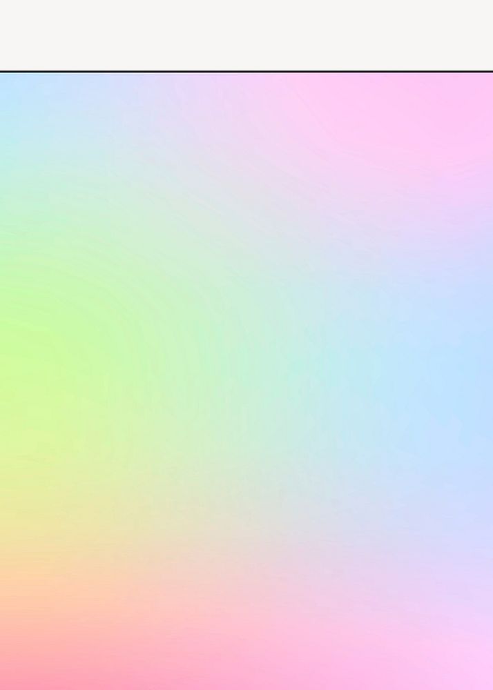 Colorful gradient background, pastel design
