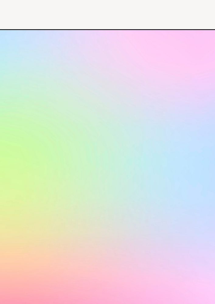 Colorful gradient background, pastel design