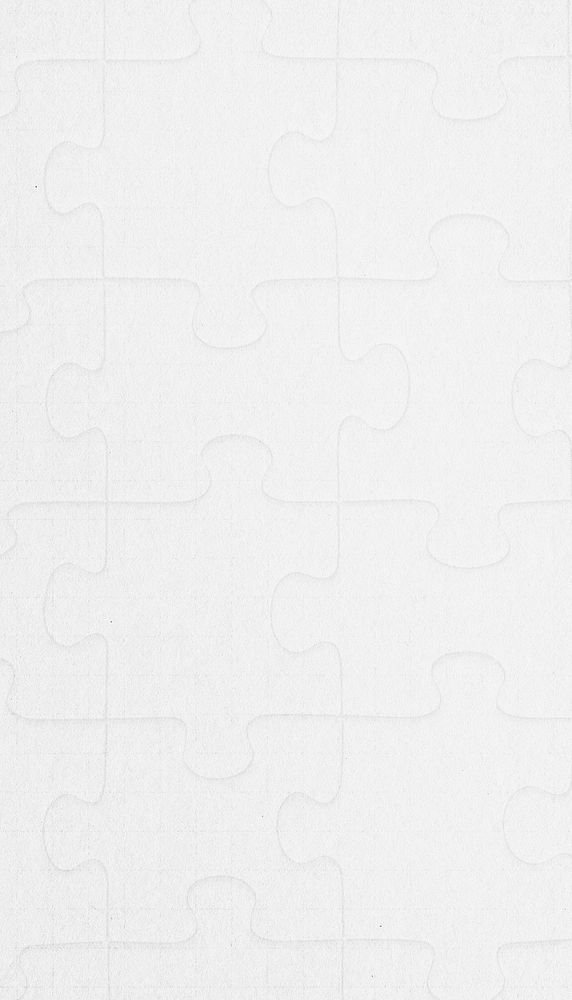 White jigsaw patterned iPhone wallpaper