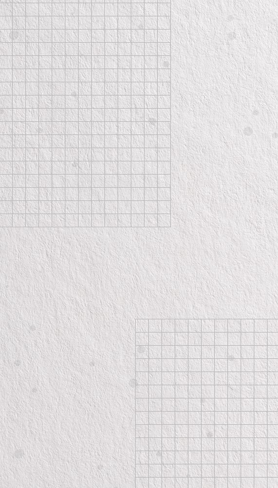 Off-white grid patterned iPhone wallpaper, paper textured design