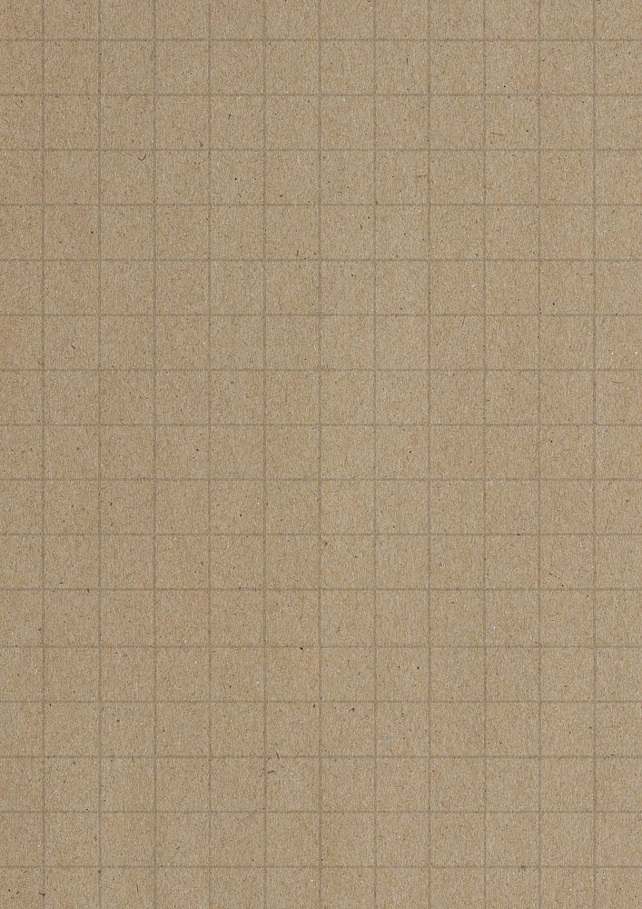 Brown grid patterned background, paper textured design