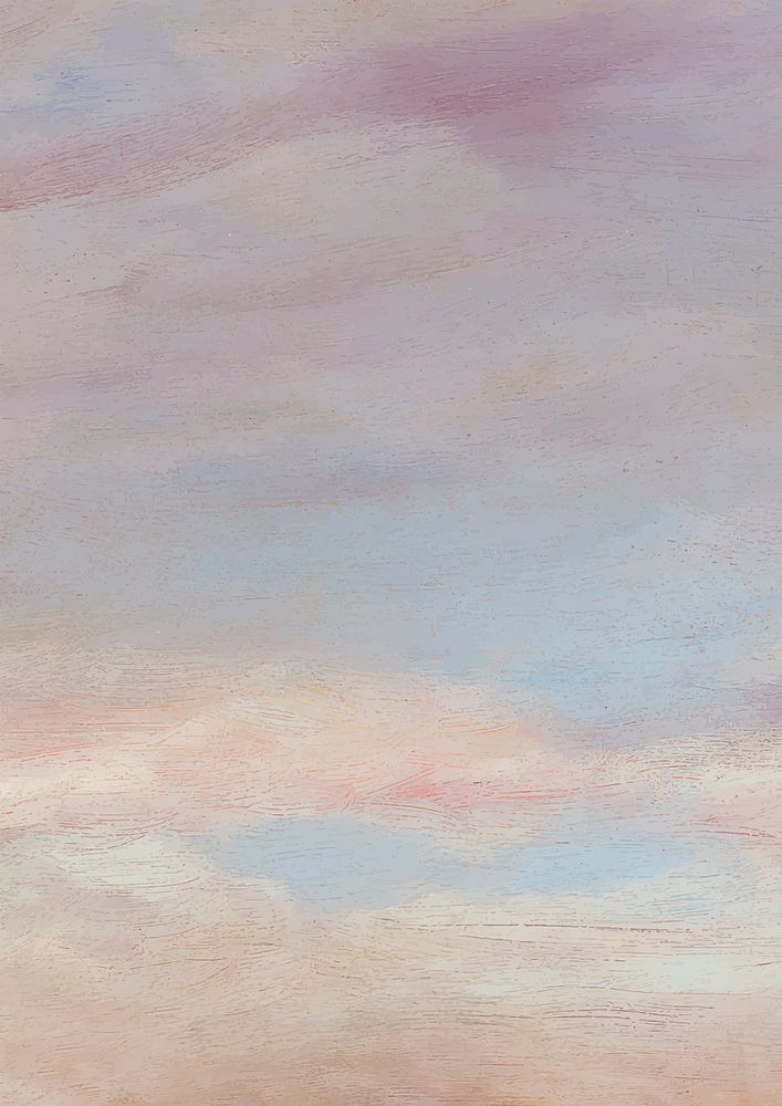 Pastel pink sky background