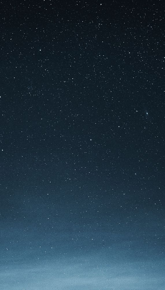 Starry night sky mobile wallpaper