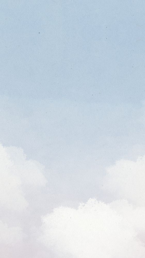 Aesthetic cloudy sky mobile wallpaper
