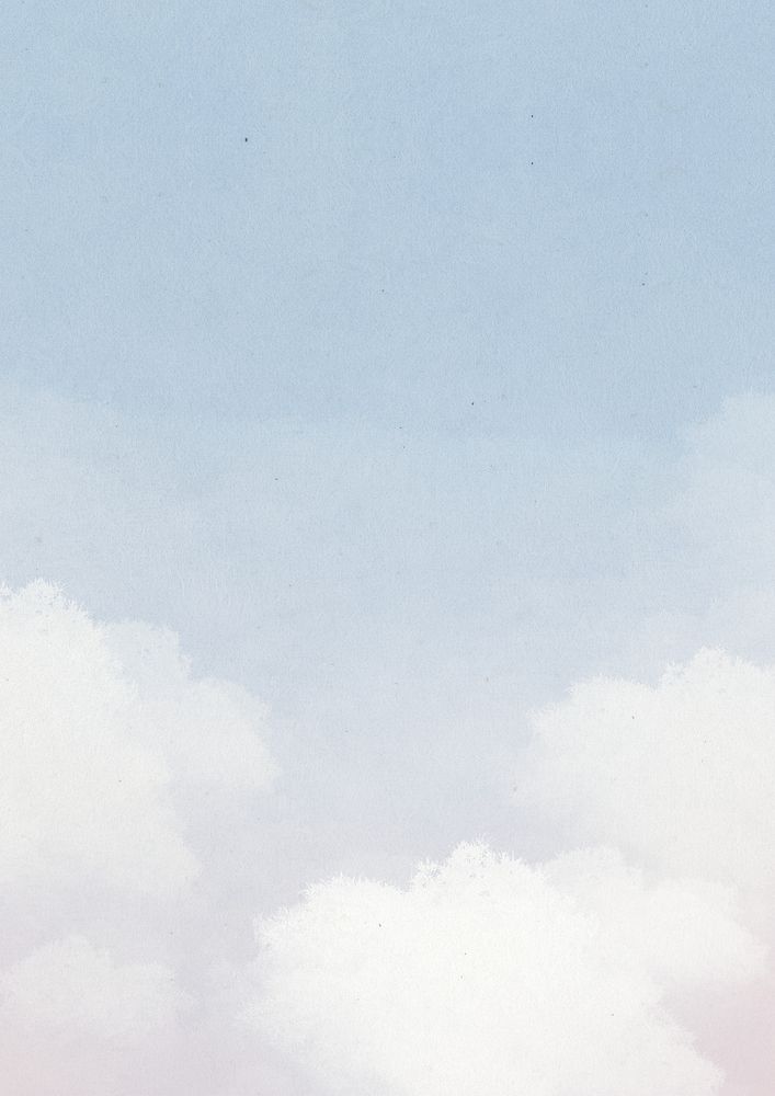 Pastel cloudy sky background