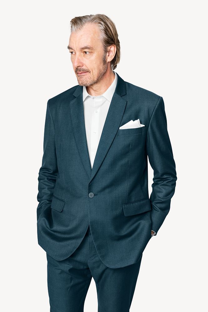 Men's business suit  mockup, editable fashion psd