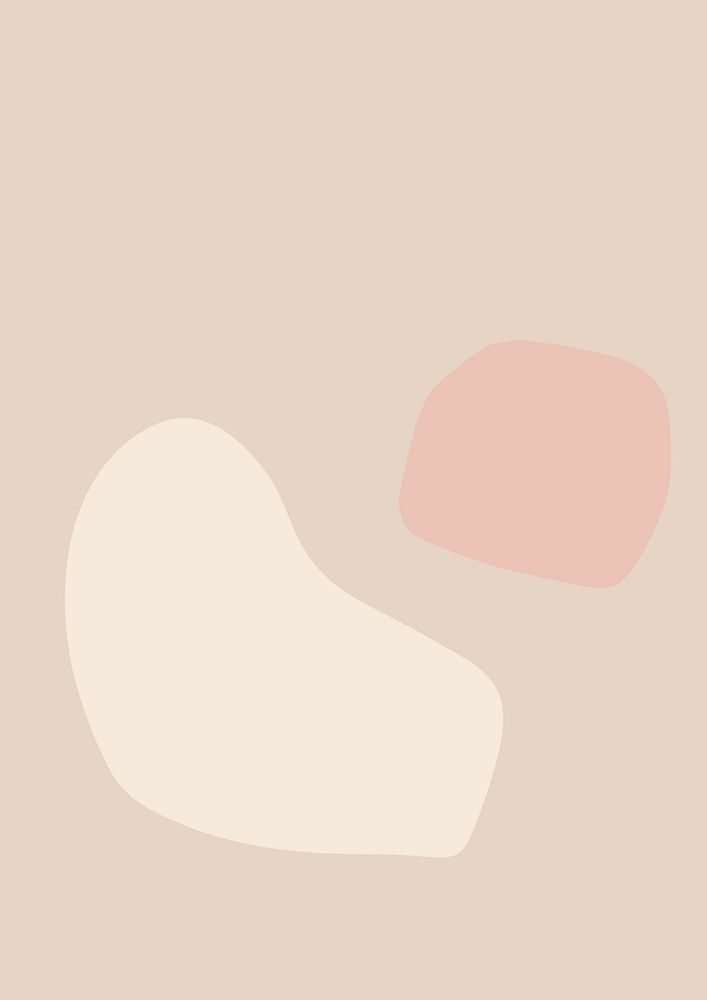 Organic shape pastel background