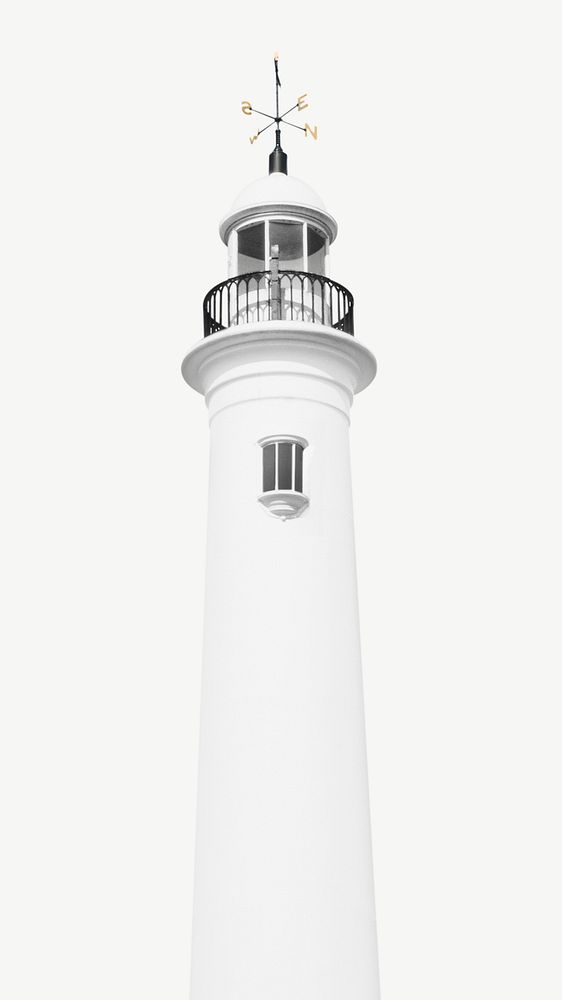 Lighthouse image, element graphic psd