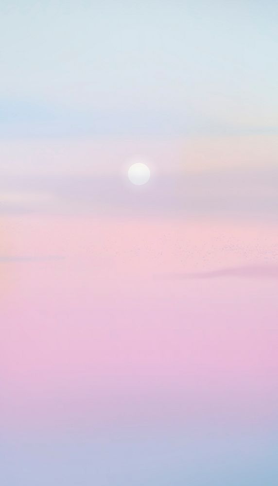 Pink sunset sky iPhone wallpaper