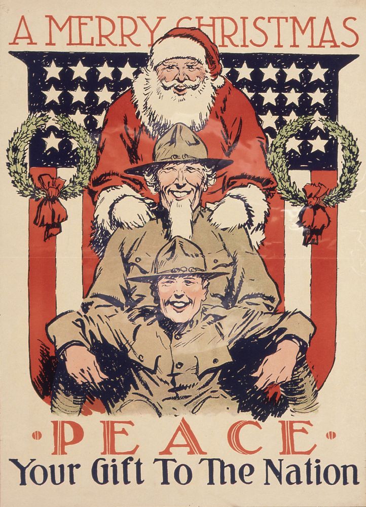 "Peace. Your Gift To The Nation. A Merry Christmas." - NARA
