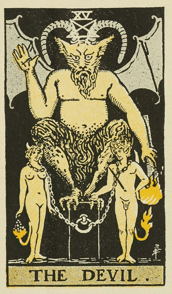 Image from The Illustrated Key to the Tarot