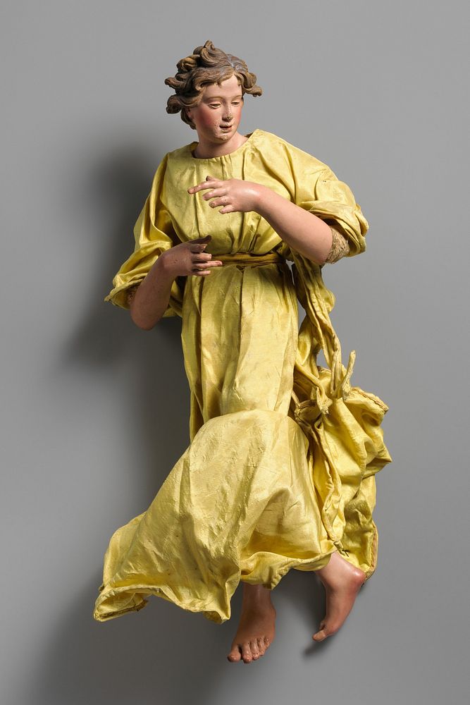 Angel with yellow dress