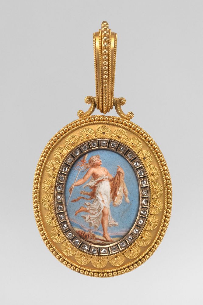 Etruscan revival pendant | Free Photo - rawpixel