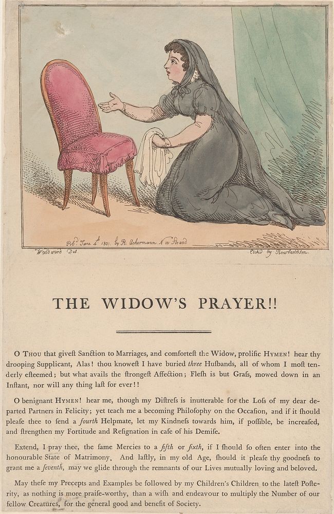The Widow's Prayer!!