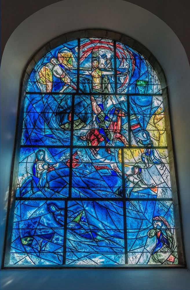 Marc Chagall Stained glass windows Free Photo rawpixel