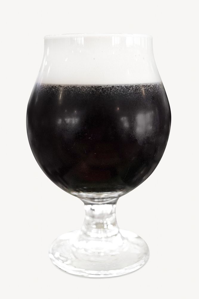 Refreshing cold root beer   isolated image