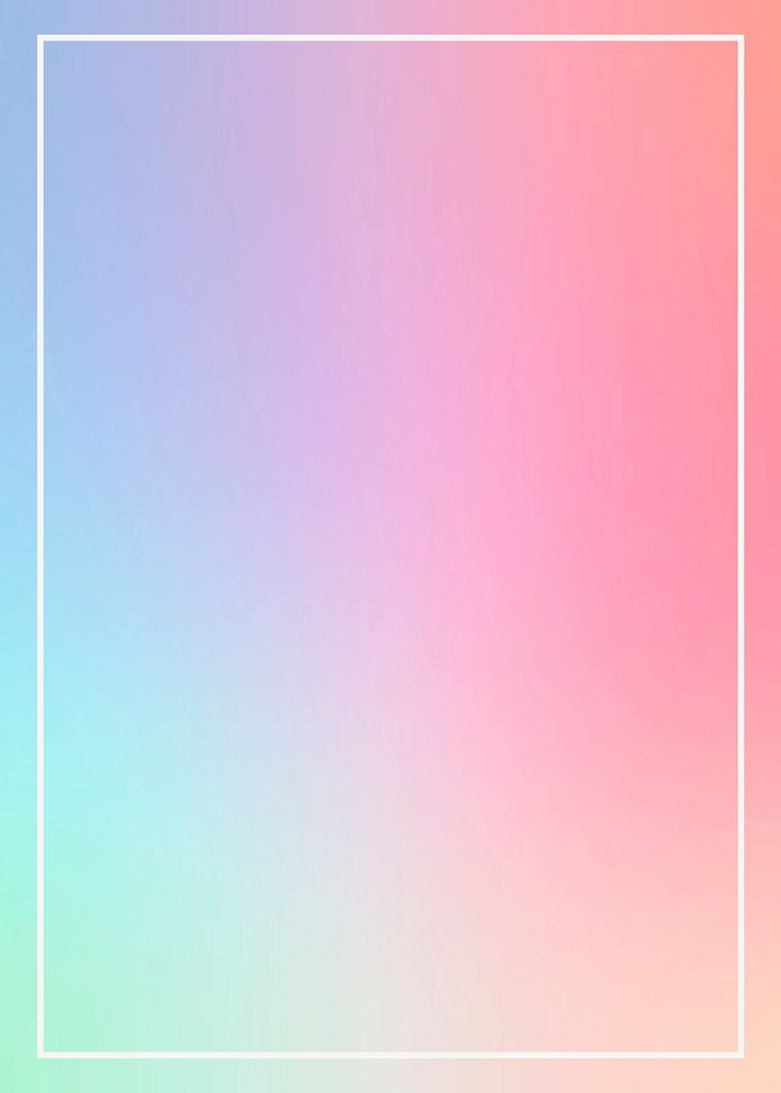Pink gradient frame background
