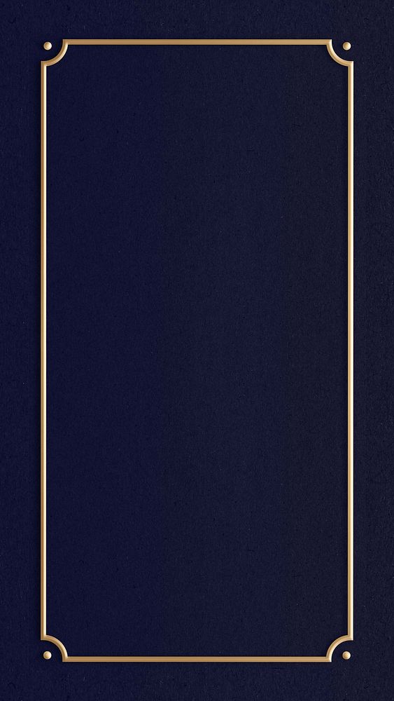 Luxury gold frame iPhone wallpaper