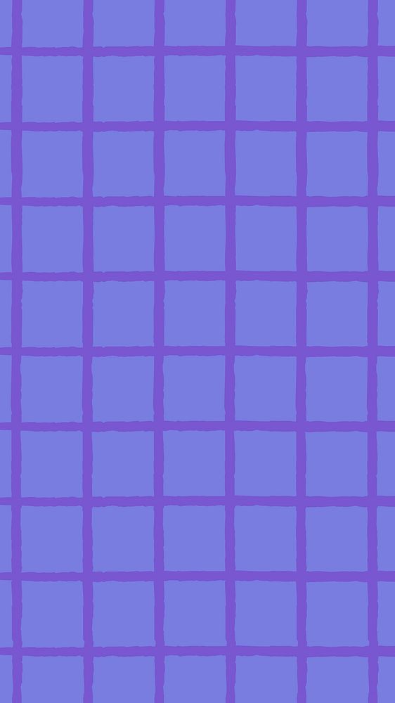 Purple grid pattern mobile wallpaper