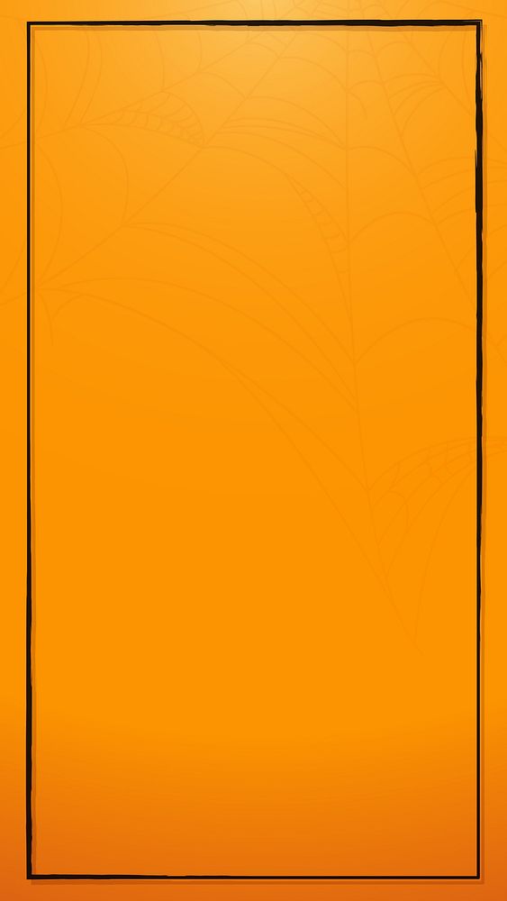 Orange frame iPhone wallpaper