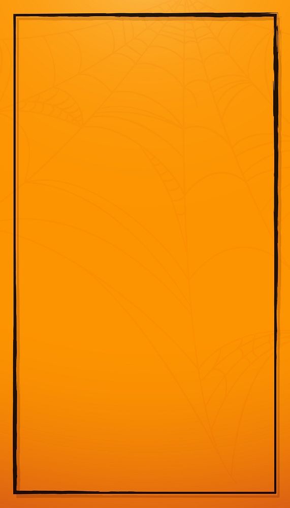 Orange frame iPhone wallpaper