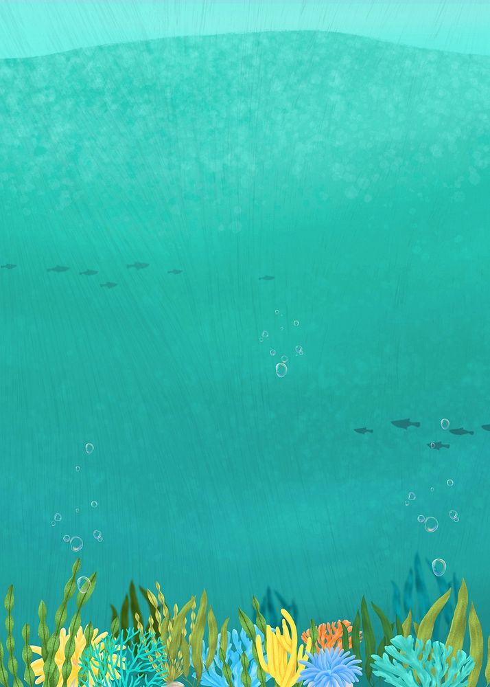 Environment underwater ocean background