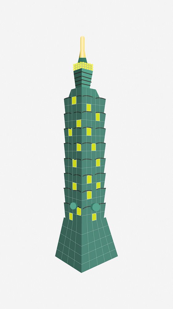 High rise building clip art vector. Free public domain CC0 image.