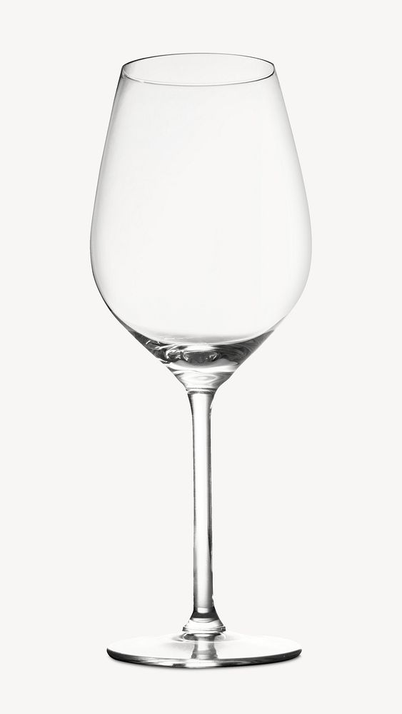 Wine glass isolated image