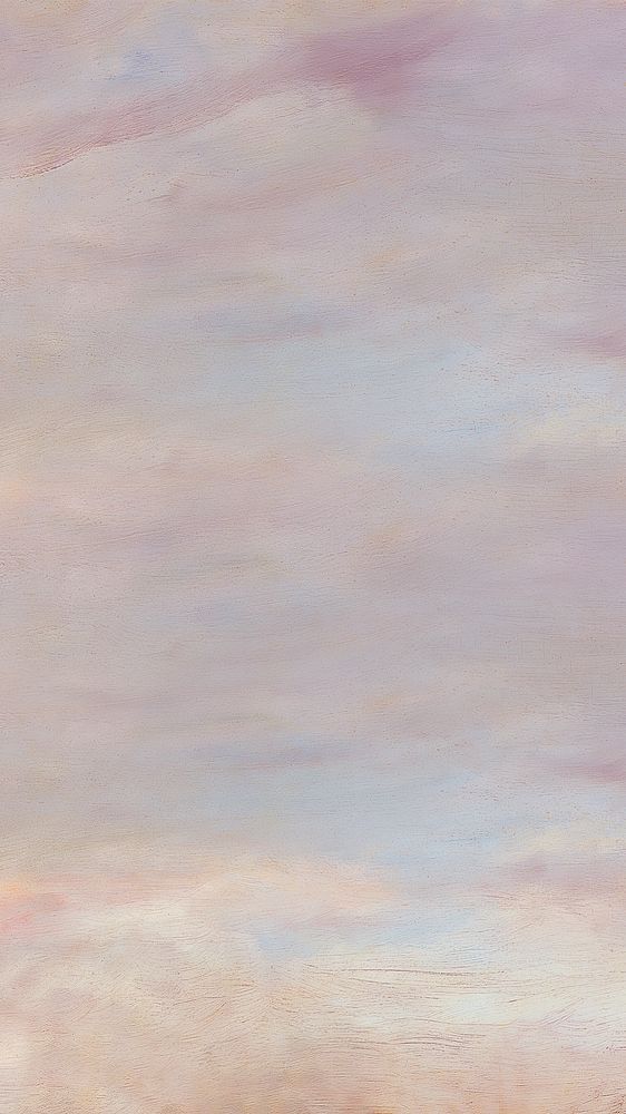 Cloudy sky iPhone wallpaper, painting texture
