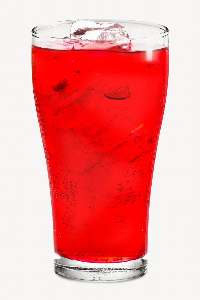 Sweet soda drink isolated image
